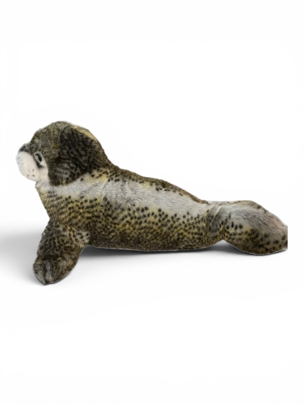 Vintage Large Spotted Seal Stuffed Animal Realistic Plush